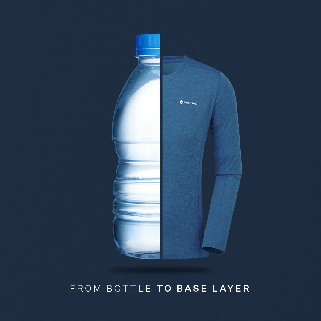 From bottle to base layer.