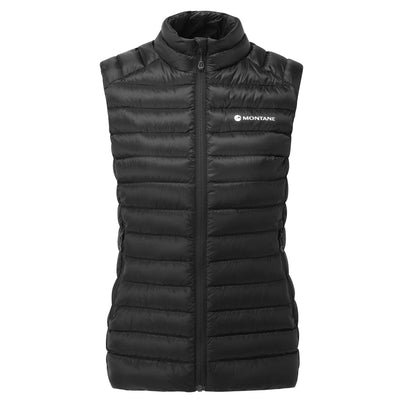 Black Montane Women's Anti-Freeze Down Gilet Front