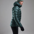 Deep Forest Montane Women's Anti-Freeze XT Hooded Down Jacket Model 5