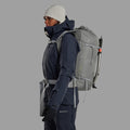 Eclipse Blue Montane Women's Alta Lite Waterproof Jacket Model 5