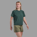 Deep Forest Montane Women's Alhena Merino Blend T-Shirt Model Front