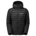 Black Montane Women's Anti-Freeze Hooded Down Jacket Front