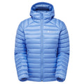 Cornflower Montane Women's Anti-Freeze Hooded Down Jacket Front