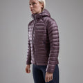 Moonscape Montane Women's Anti-Freeze Hooded Down Jacket Model 5