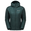 Deep Forest Montane Women's Anti-Freeze Lite Hooded Down Jacket Front