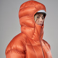 Lava Montane Women's Apex 900 Hooded Down Jacket Model 9 FAP9HLAV