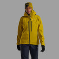 Ginkgo Gold Montane Women's Alta XT Waterproof Jacket Model Back