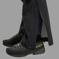 Black Montane Women's Cetus Waterproof Pants Model 4