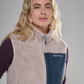 Oyster Montane Women's Caldus XT 2.0 Fleece Gilet Model 4 FCXTVOYS