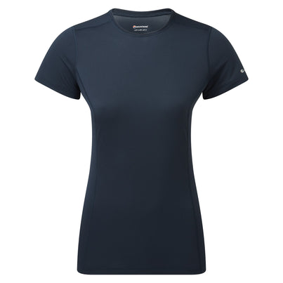 Eclipse Blue Montane Women's Dart Lite T-Shirt Front