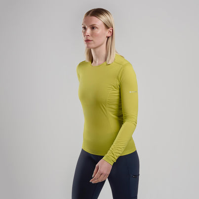Citrus Spring Montane Women's Dart Lite Long Sleeve T-Shirt Front