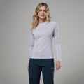 Lilac Haze Montane Women's Dart Long Sleeve T-Shirt Model Front