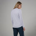 Lilac Haze Montane Women's Dart Long Sleeve T-Shirt Model Back