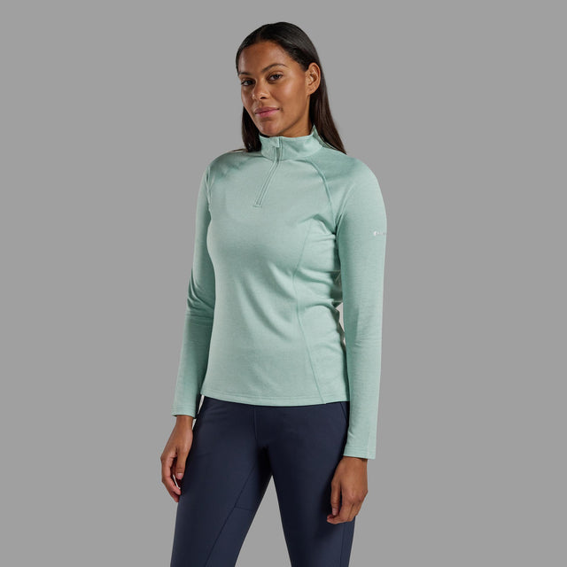 Montane Women's Dart Zip Neck T-Shirt