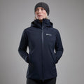 Eclipse Blue Montane Women's Duality Insulated Waterproof Jacket Model 3