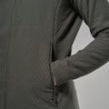 Moss Montane Women's Dura XT Hooded Fleece Jacket Model 6 FDXTHMOS