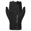 Black Montane Women's Dart XT Thermal Liner Gloves Front