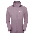 Moonscape Montane Women's Featherlite Hooded Windproof Jacket Front