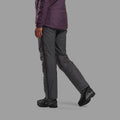 Midnight Grey Montane Women's Fortes Lite Insulated Pants Model Back