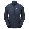 Eclipse Blue Montane Women's Fortes Nano Insulated Half-Zip Jacket Front