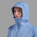 Cornflower Montane Women's Minimus Lite Waterproof Jacket Model 4