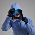 Cornflower Montane Women's Nordes Hooded Softshell Jacket Model 4