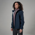 Eclipse Blue Montane Women's Norste XT Waterproof Jacket Model Front