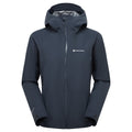 Eclipse Blue Montane Women's Phase Lite Waterproof Jacket Front