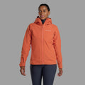 Tigerlily Montane Women's Phase Lite Waterproof Jacket Model Back