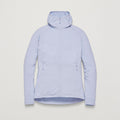 Lilac Haze Montane Women's Protium Hooded Fleece Jacket Front FPRHOLIL