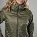 Caper Montane Women's Prism Hooded Insulated Jacket Model 4 FPRJHCAP