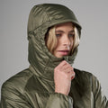 Caper Montane Women's Prism Hooded Insulated Jacket Model 6 FPRJHCAP
