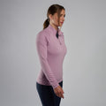 Allium Montane Women's Protium Lite Pull On Fleece Model Front