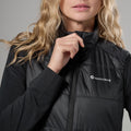 Black Montane Women's Prism Insulated Vest Model 4 FPVESBLA