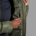 Caper Montane Women's Polaron XT Hooded Down Jacket Model 6