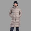 Oyster Montane Women's Polaron XT Hooded Down Jacket Model 5