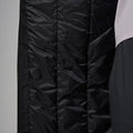 Black Montane Women's Spirit Long Insulated Waterproof Jacket Model 10 FSLIJBLA