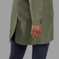 Caper Montane Women's Spirit Long Waterproof Jacket Model 4