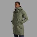Caper Montane Women's Spirit Long Waterproof Jacket Model 5