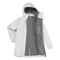 Powder Montane Women's Spirit Long Waterproof Jacket Model Front