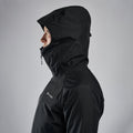 Black Montane Women's Spirit Waterproof Jacket Model 6