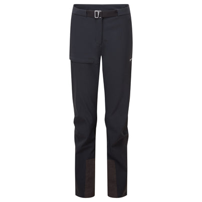 Black Montane Women's Terra Stretch XT Pants Front