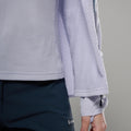 Lilac Haze Montane Women's Zepher Hooded Fleece Jacket Model 6