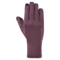 Mulberry Montane Women's Protium Stretch Fleece Gloves Model Front
