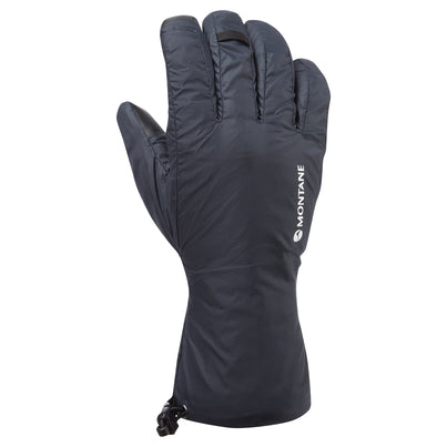 Black Montane Men's Respond Dry Line Insulated Waterproof Gloves Front