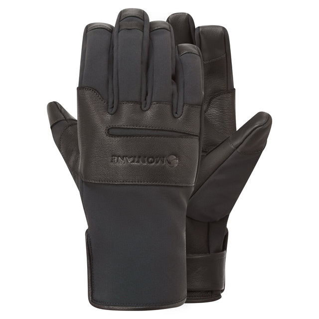 windproof handschuhe Montane Windjammer XT Windproof Gloves Black / S