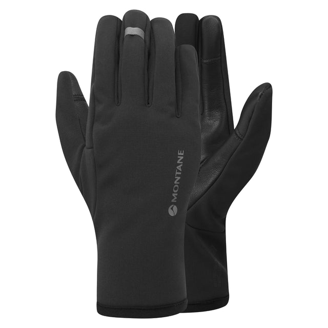 windproof handschuhe Montane Windjammer Lite Windproof Gloves Black / XL