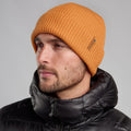 Flame Orange Montane Brew Beanie Hat Model Front