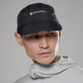 Black Montane Cetus Waterproof Cap Model Front