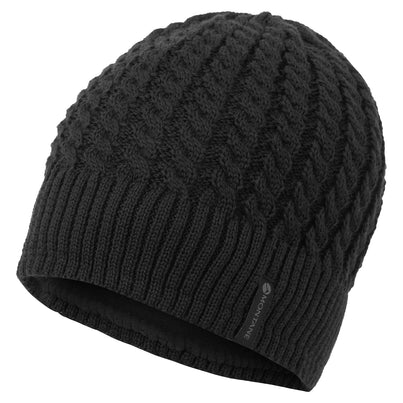 Black Montane Windjammer Beanie Hat Front